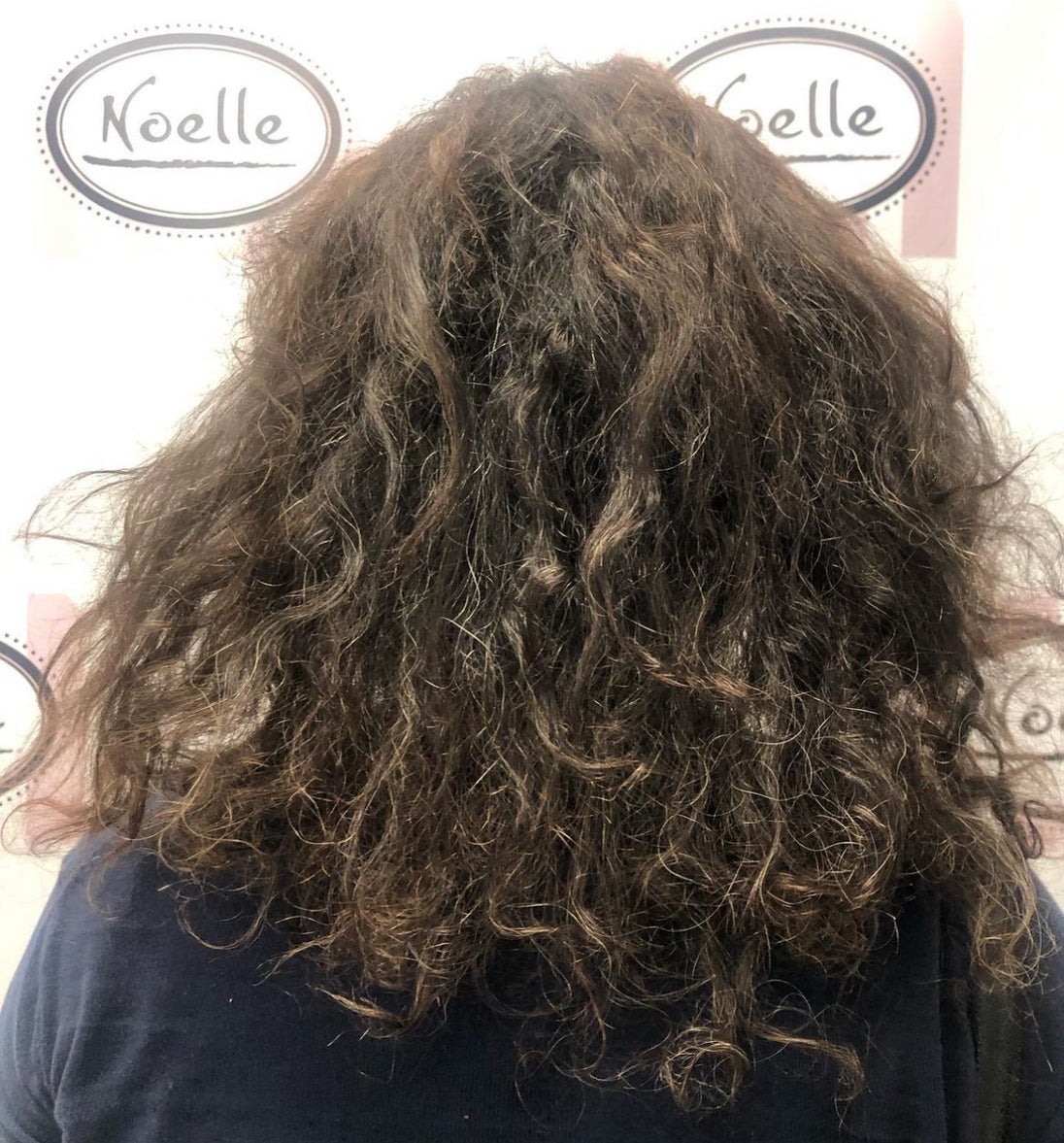 hair in need of a scalp massage

