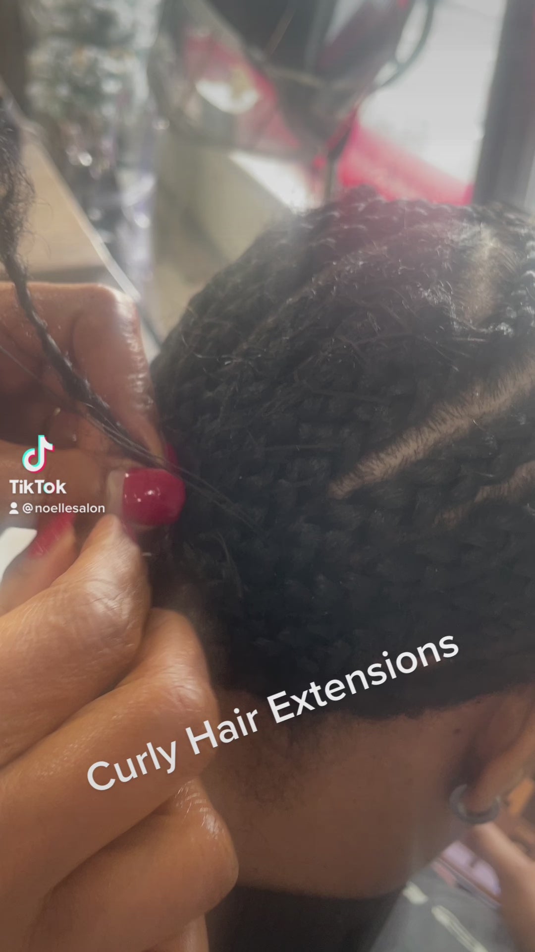 A Hair Extension "FULL SET"  (WEFTS, TAPE, PULL-THRU)