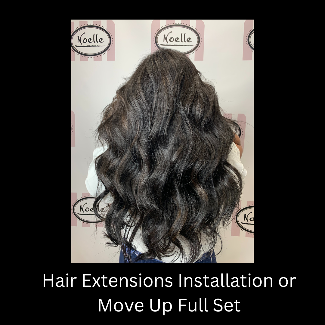 A Hair Extension "FULL SET"  (WEFTS, TAPE, PULL-THRU)