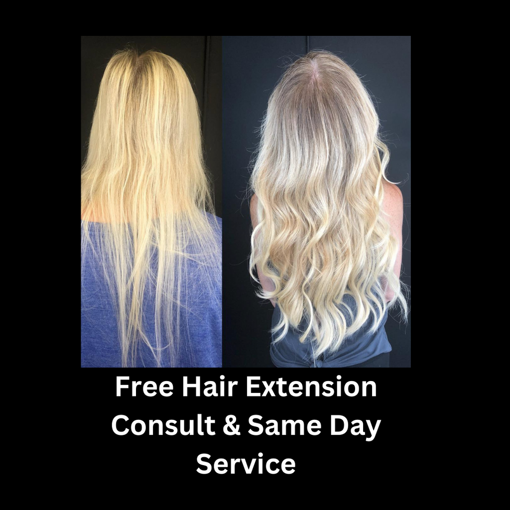 Hair Extension Consultation Same Day Service