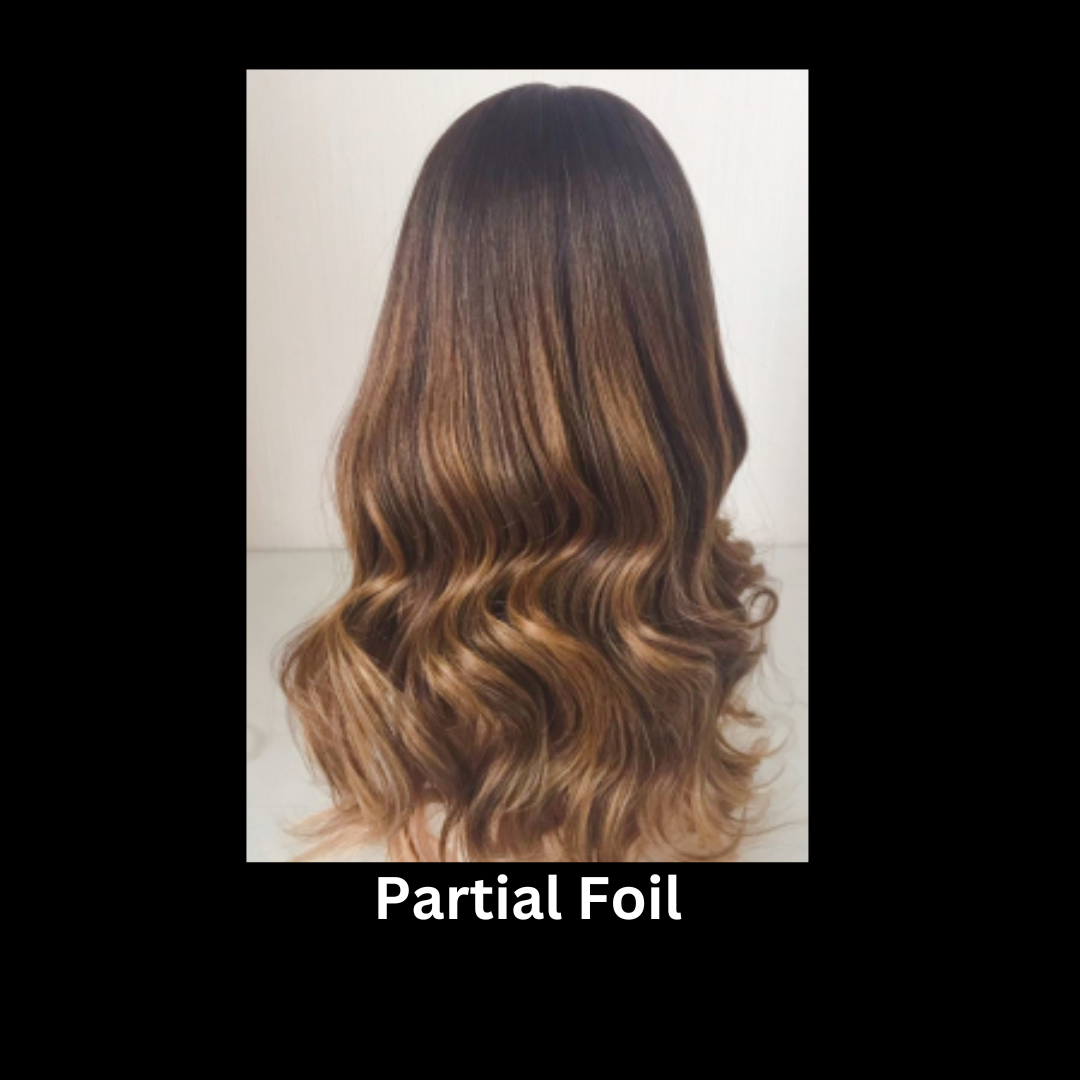Partial foil  Hair foils, Hair styles, Dyed hair